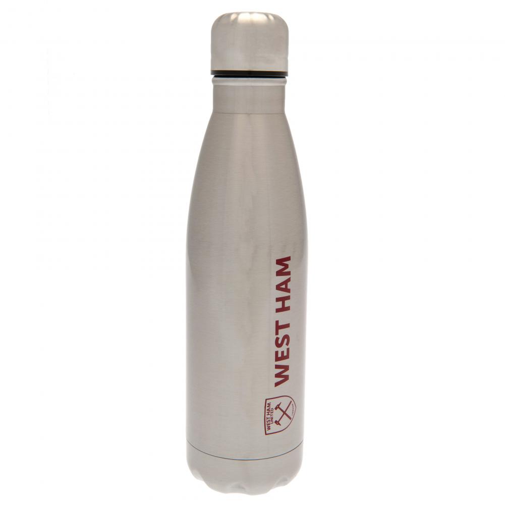 West Ham United FC 500ml Crest Stainless Steel Thermal Flask - Image 2