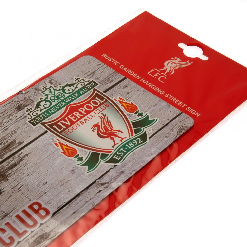 Liverpool FC Anfield Road Rustic Garden Sign - Image 4