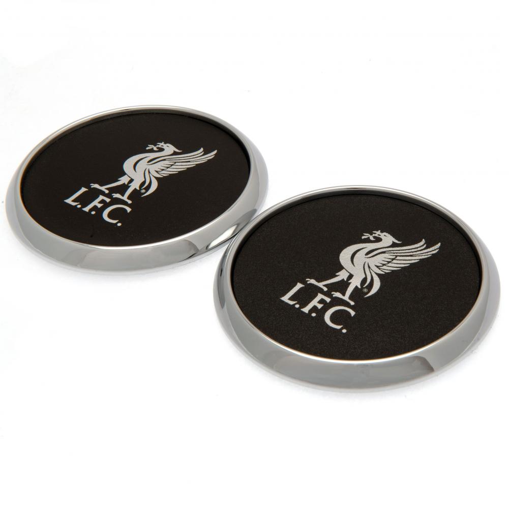 Liverpool FC Liverbird 2 Pack Premium Coaster Set