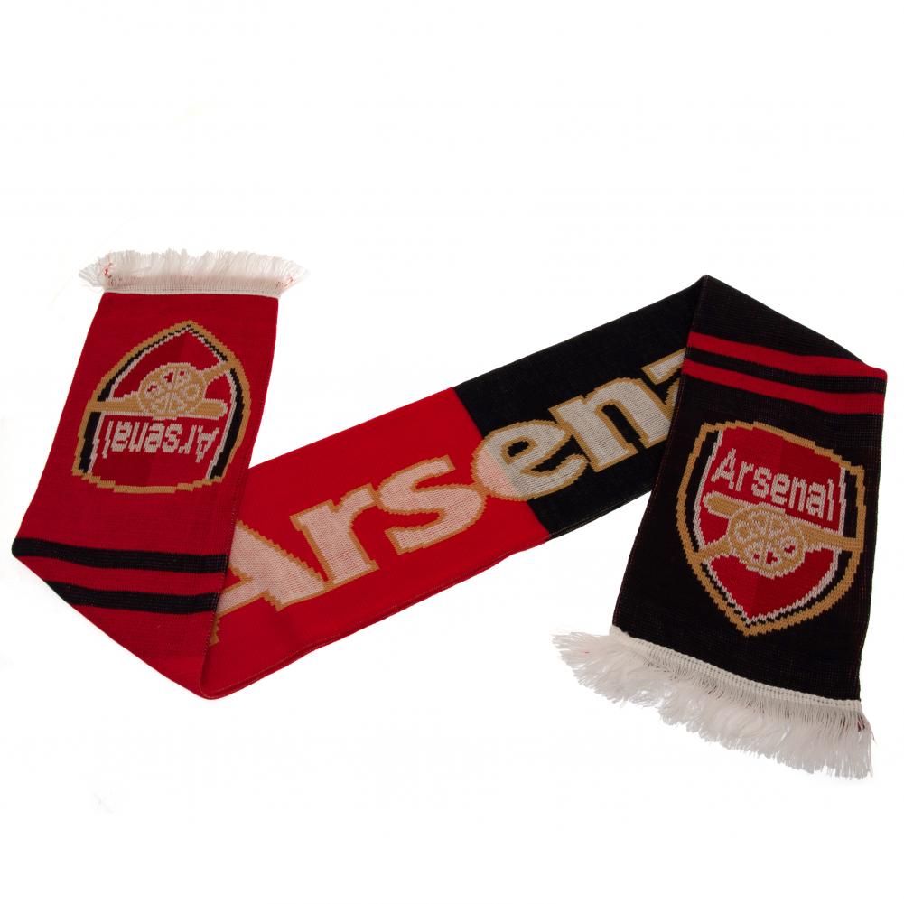Arsenal FC Red & Navy Split Scarf