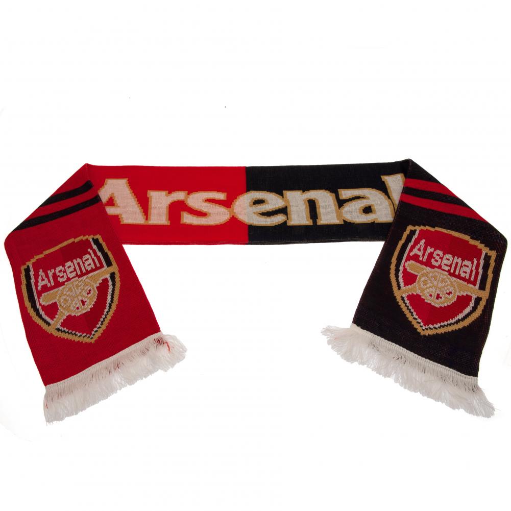 Arsenal FC Red & Navy Split Scarf