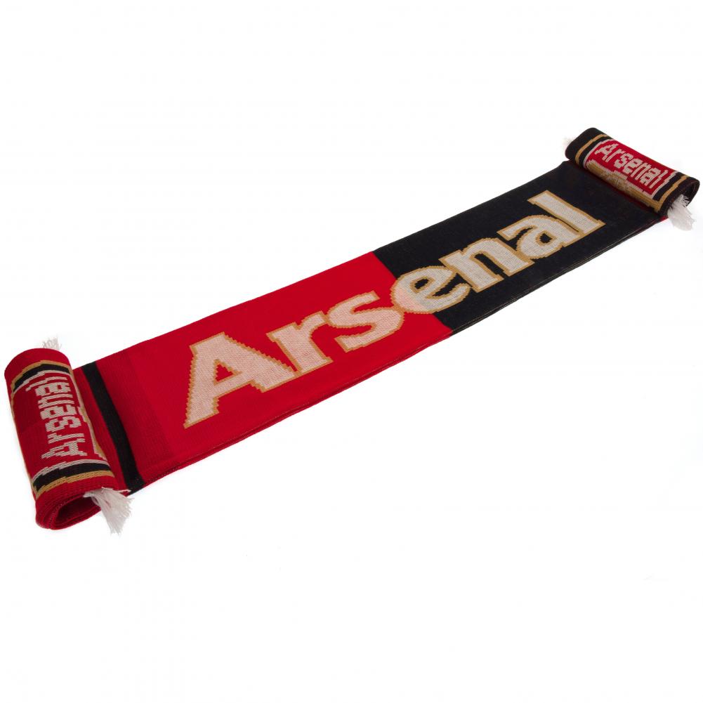 Arsenal FC Red & Navy Split Scarf