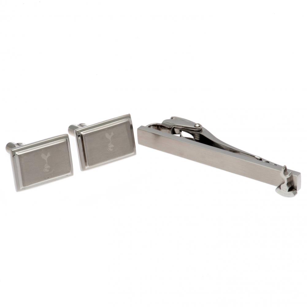 Tottenham Hotspur FC Crest Tie Slide & Cufflink Set