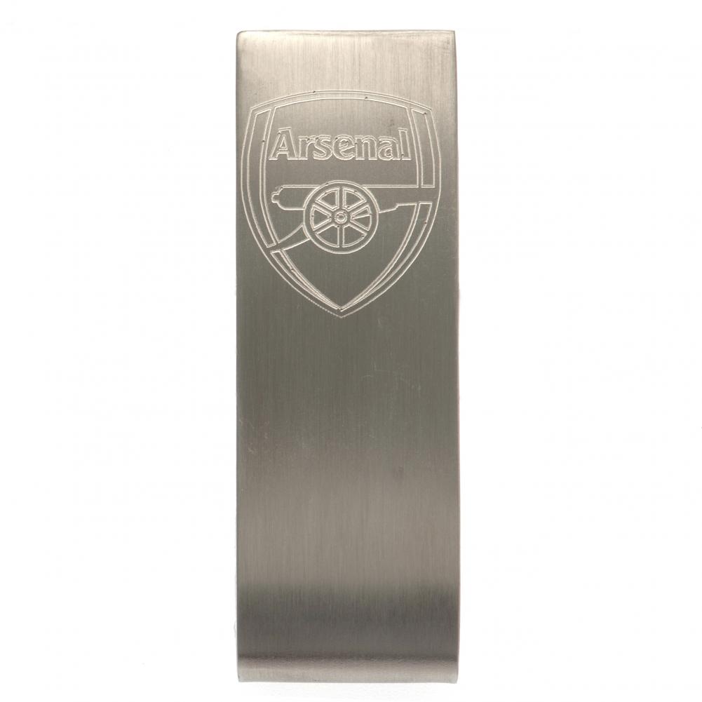 Arsenal FC Stainless Steel Money Clip