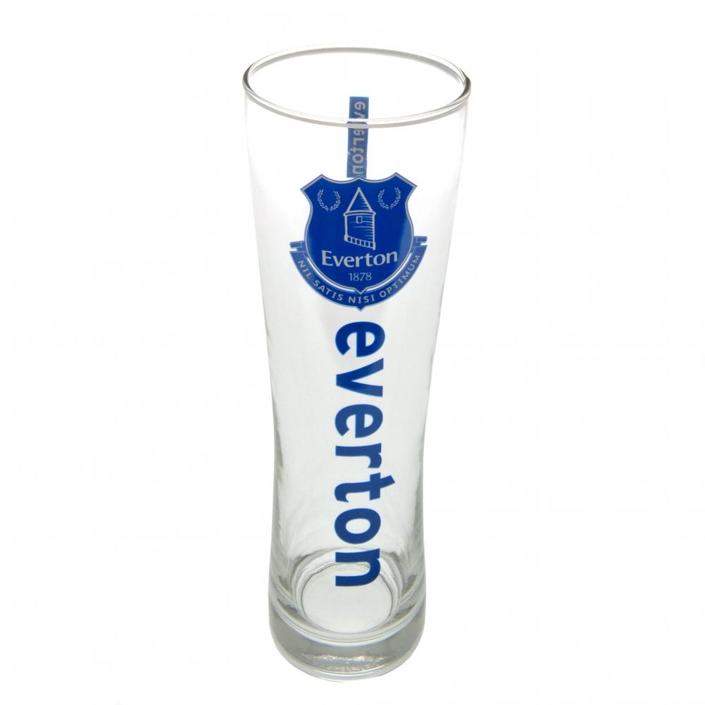 Everton FC 570ml Crest Tall Beer Glass