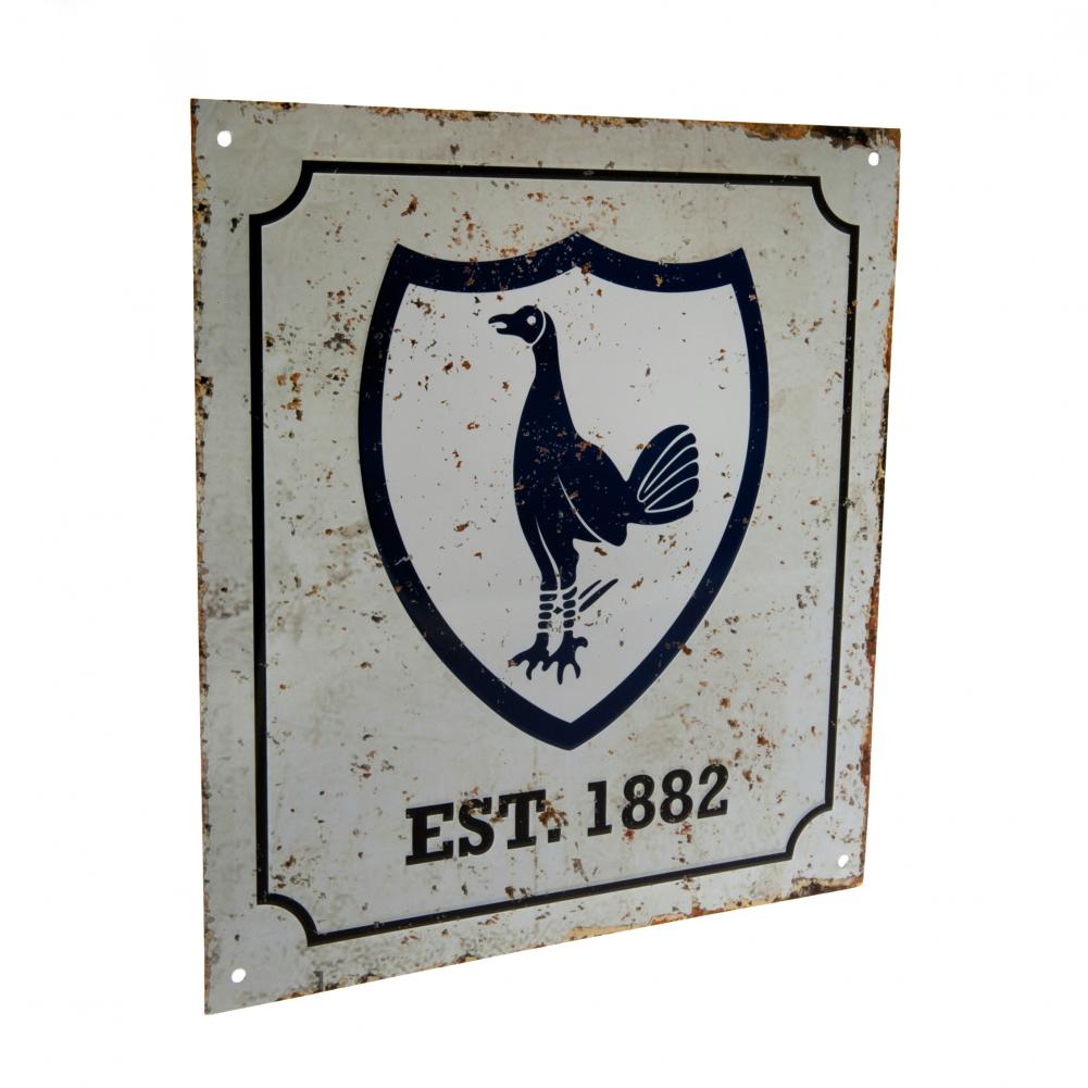 Tottenham Hotspur FC Retro 1950's Crest Sign - Image 2