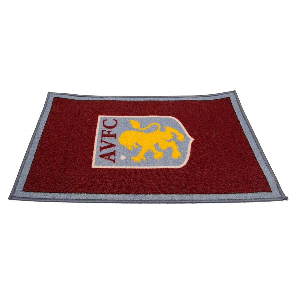 Aston Villa FC Crest Bedroom Rug