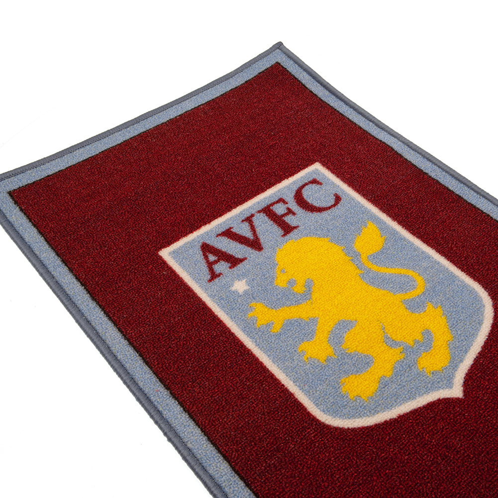 Aston Villa FC Crest Bedroom Rug