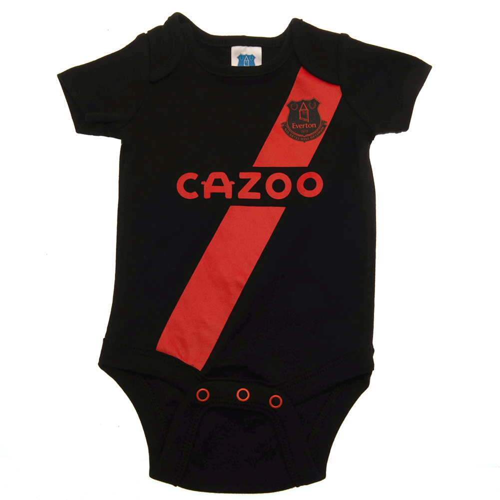 Everton FC 3/6 Months 2 Pack Bodysuit - Image 2