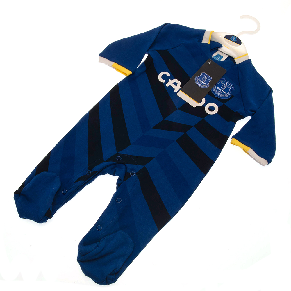 Everton FC 12/18 Months Long Sleeved Sleepsuit - Image 3