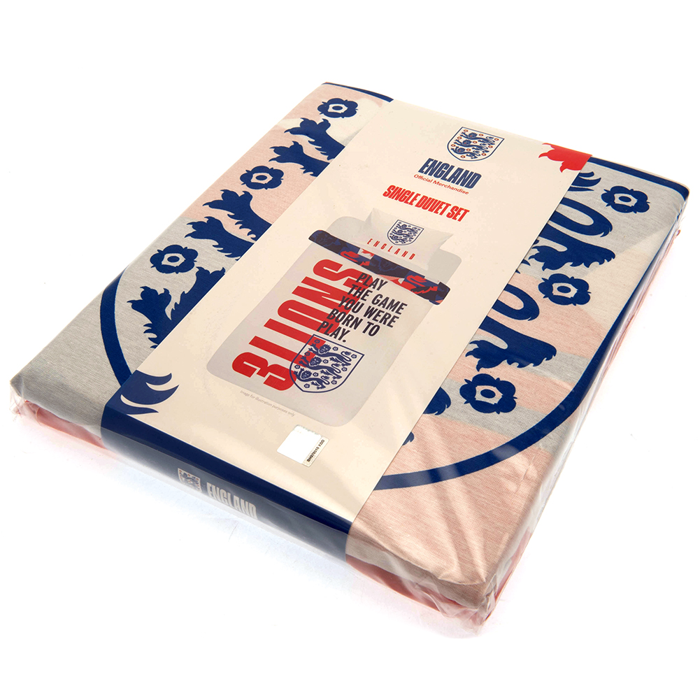 England FA Three Lions Single Duvet Set - Image 3