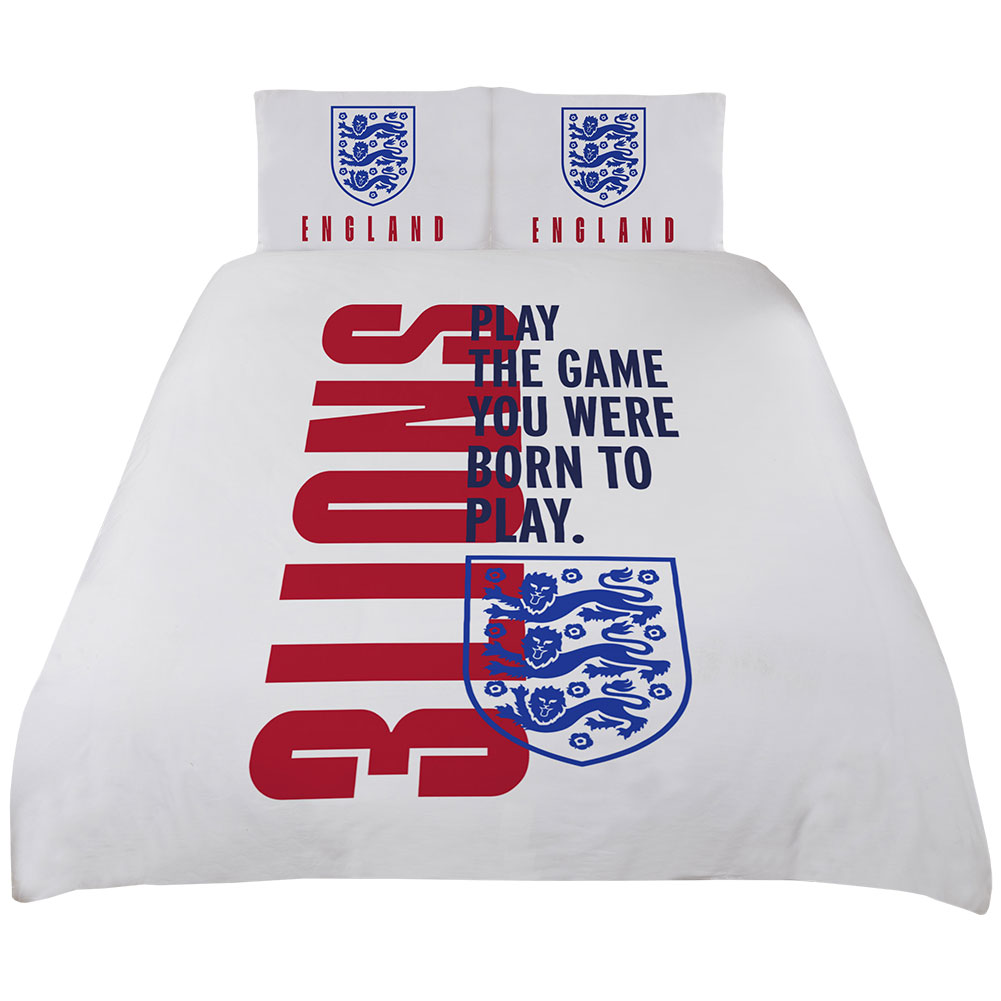 England FA Three Lions Double Duvet Set