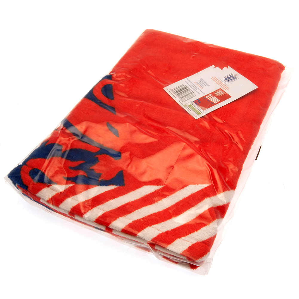 England FA 100% Cotton Three Lions Towel - Image 3