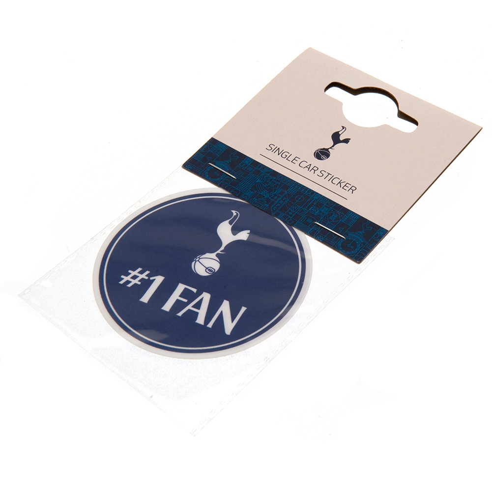 Tottenham Hotspur FC Single Crest No. 1 Fan Car Sticker - Image 3