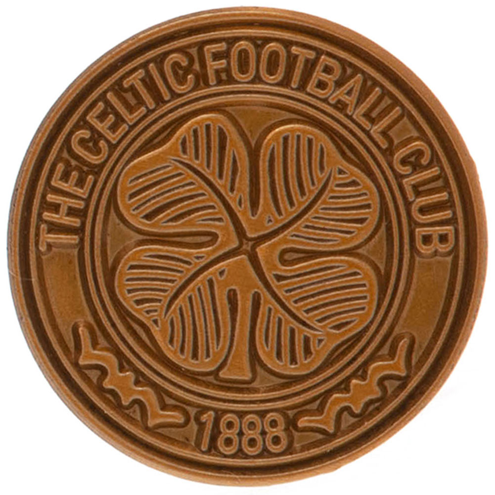 Celtic FC Crest Antique Gold Style Badge