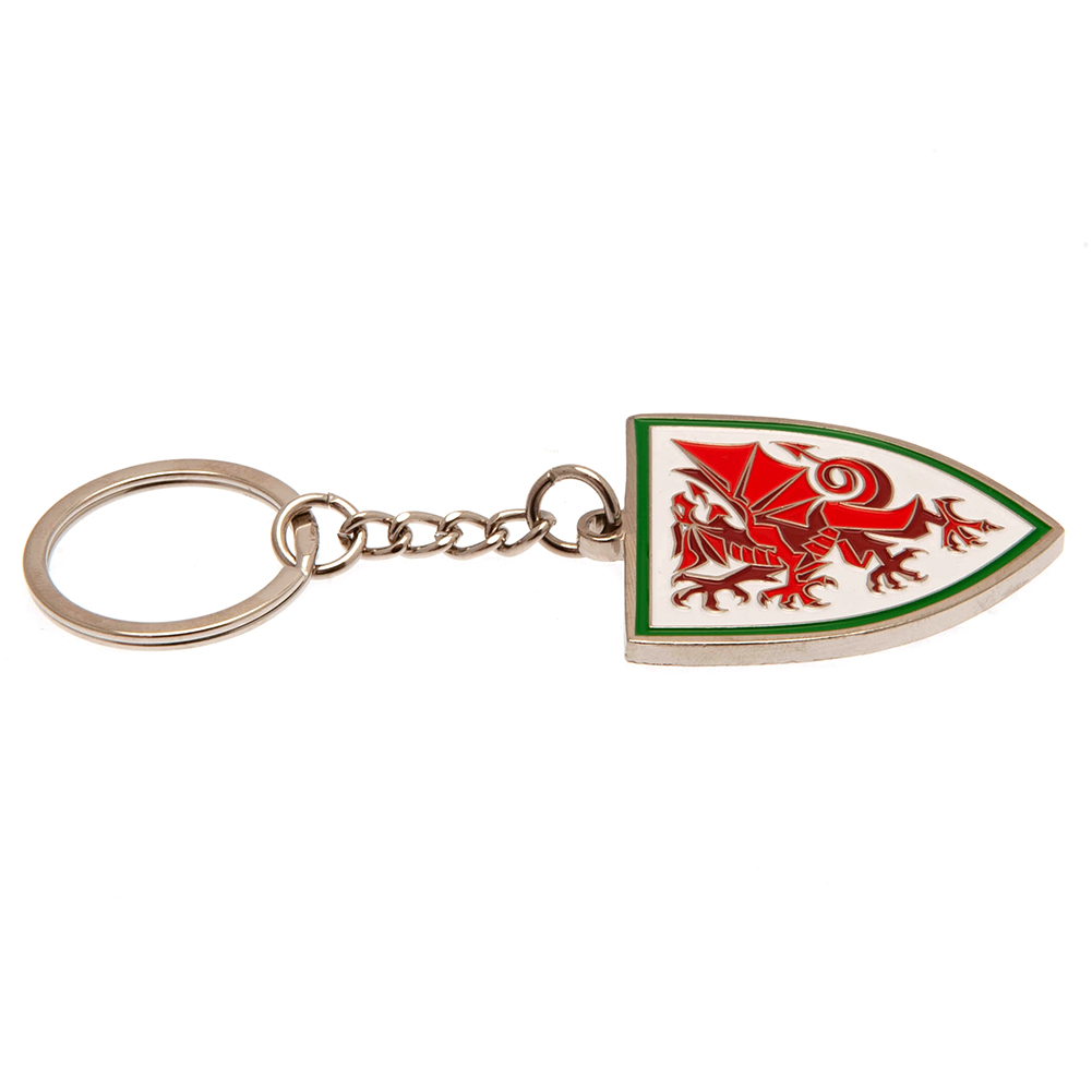 FA Wales Crest Metal Keyring - Image 2