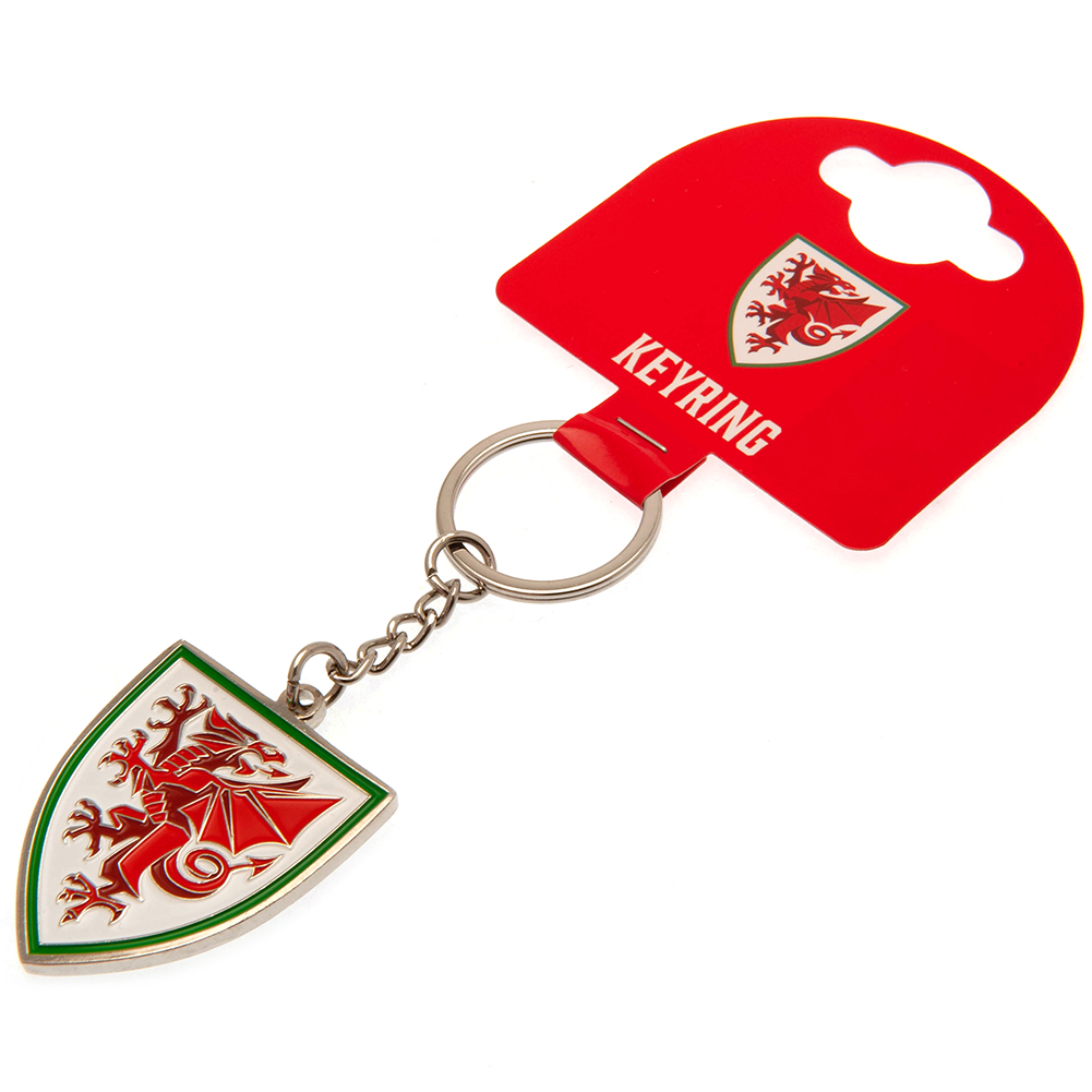 FA Wales Crest Metal Keyring - Image 3