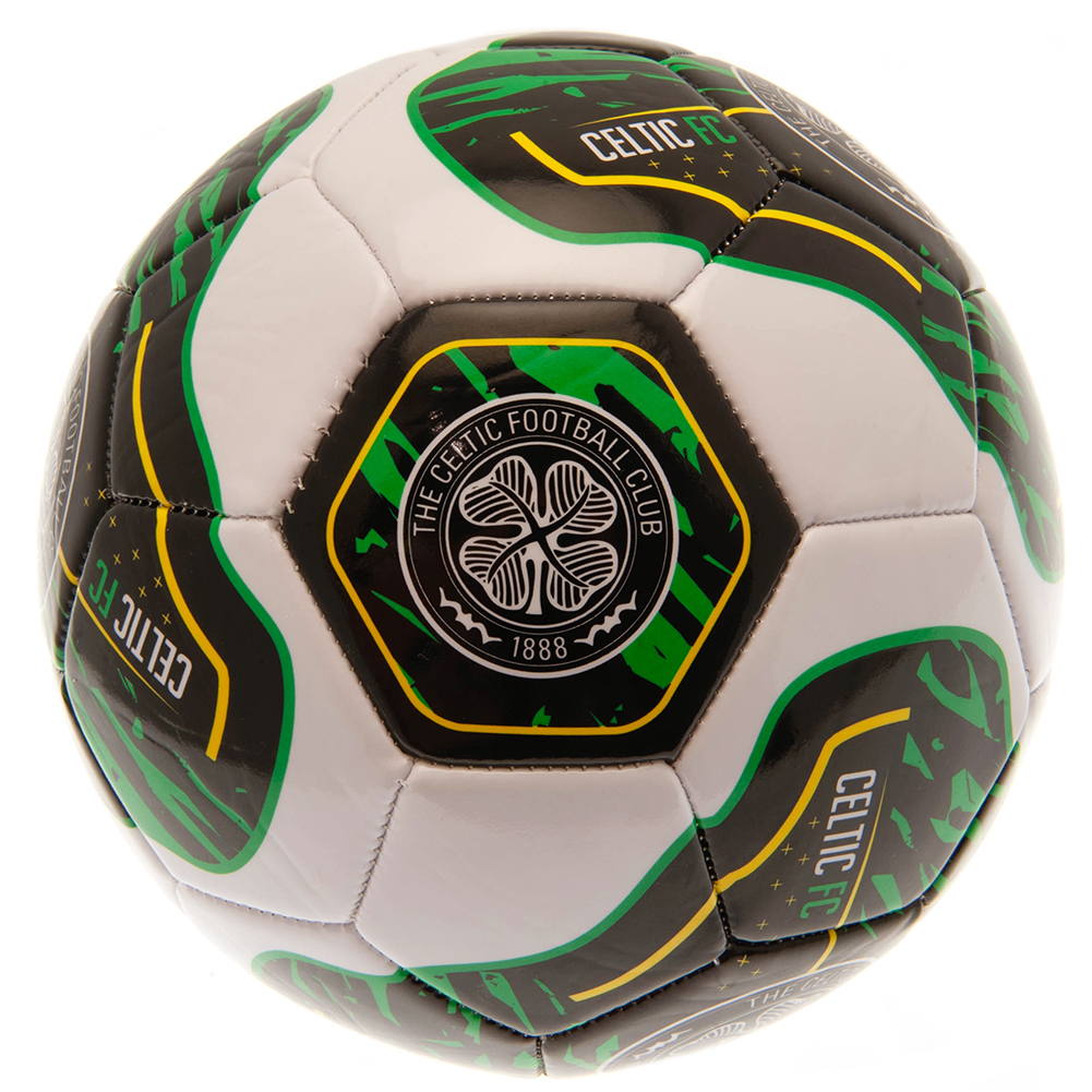 Celtic FC Size 5 - 26 Panel Tracer Design Football