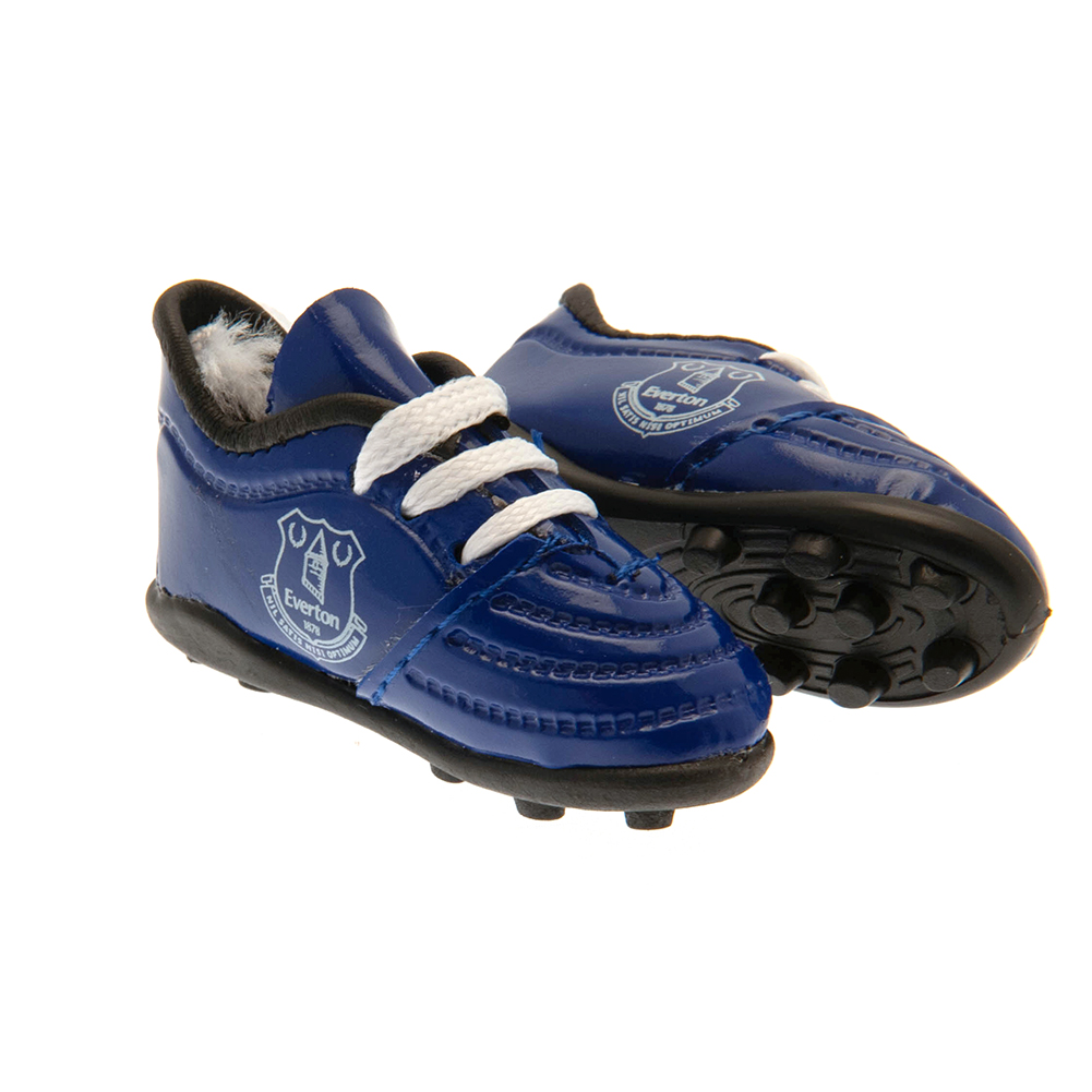 everton fc mini hanging boots