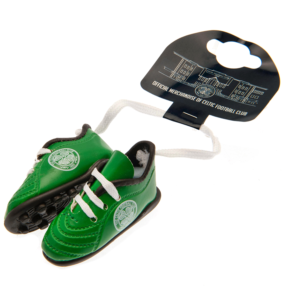 Celtic FC Mini Hanging Football Boots - Image 3