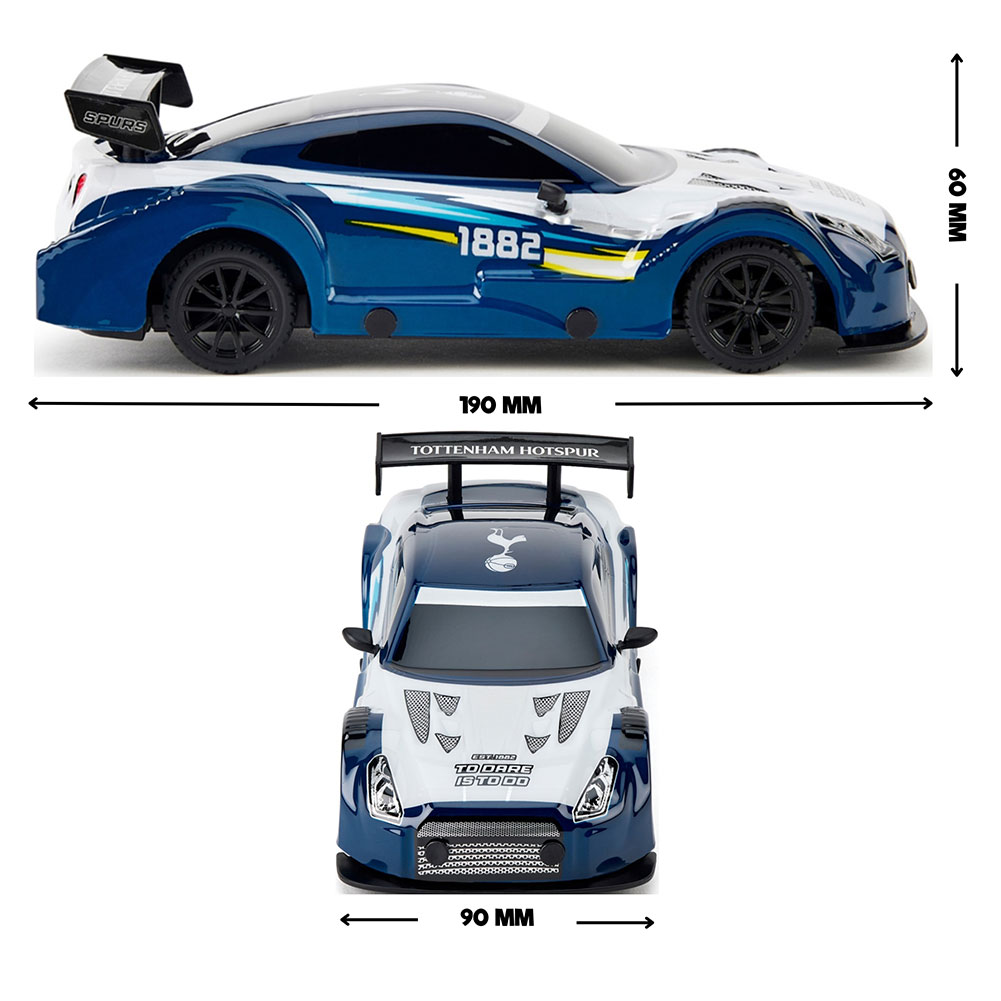 Tottenham Hotspur FC Scale 1:24 Radio Control Sportscar - Image 5