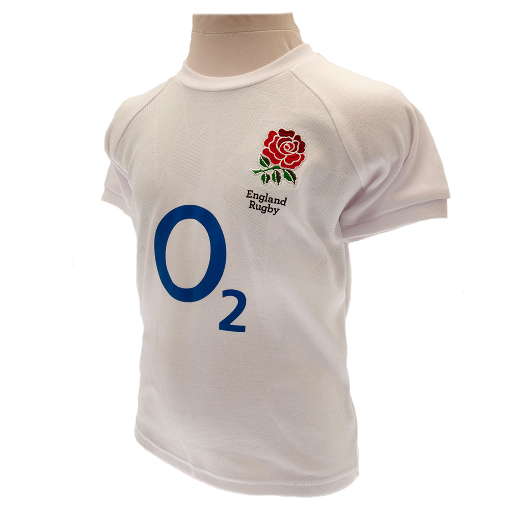 England RFU 12/18 Months Shirt & Short Set - Image 2