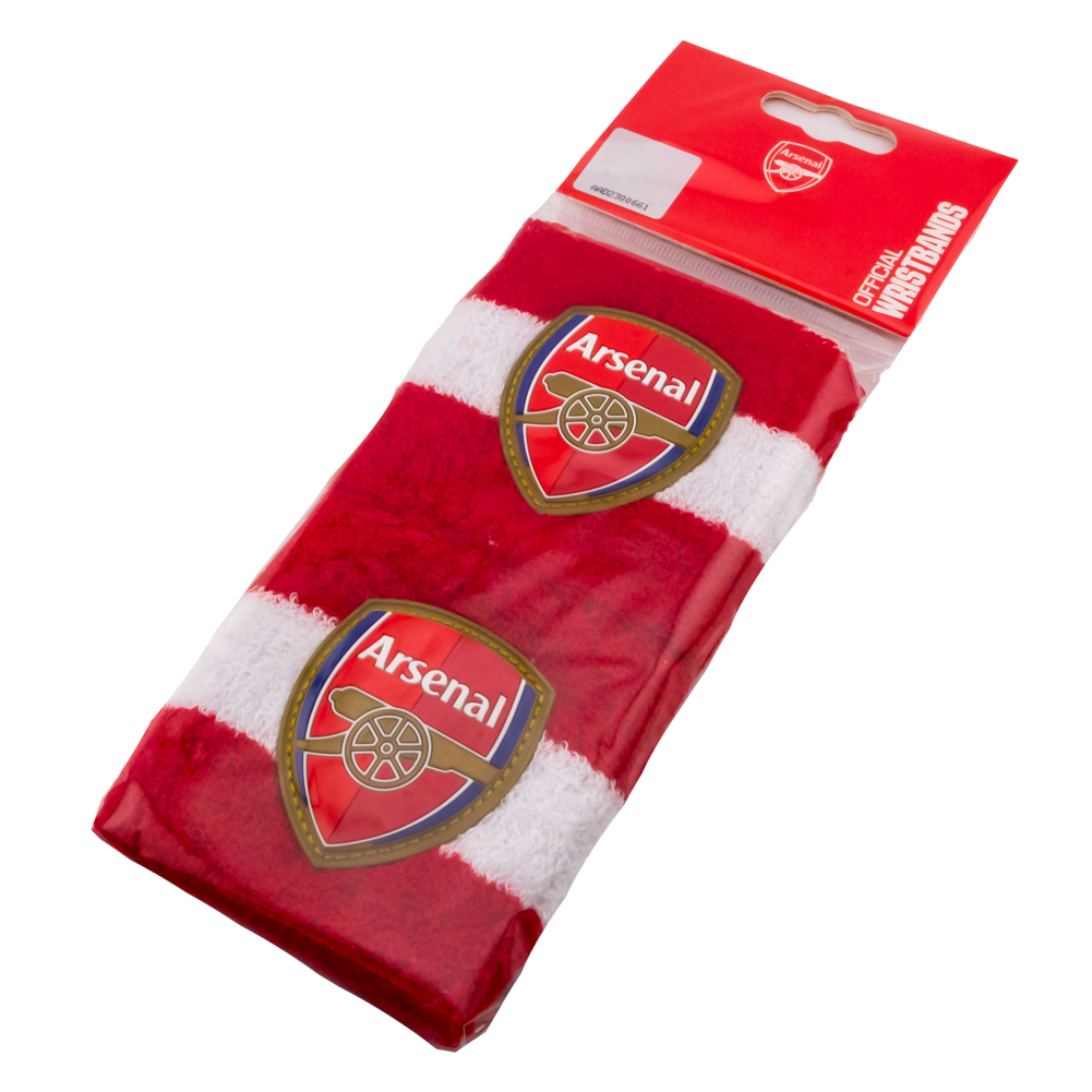 Arsenal FC Crest Wristbands