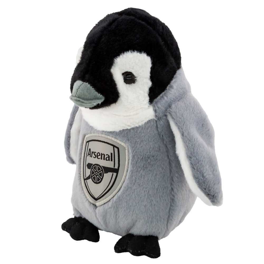 Arsenal FC Grey Plush Penguin