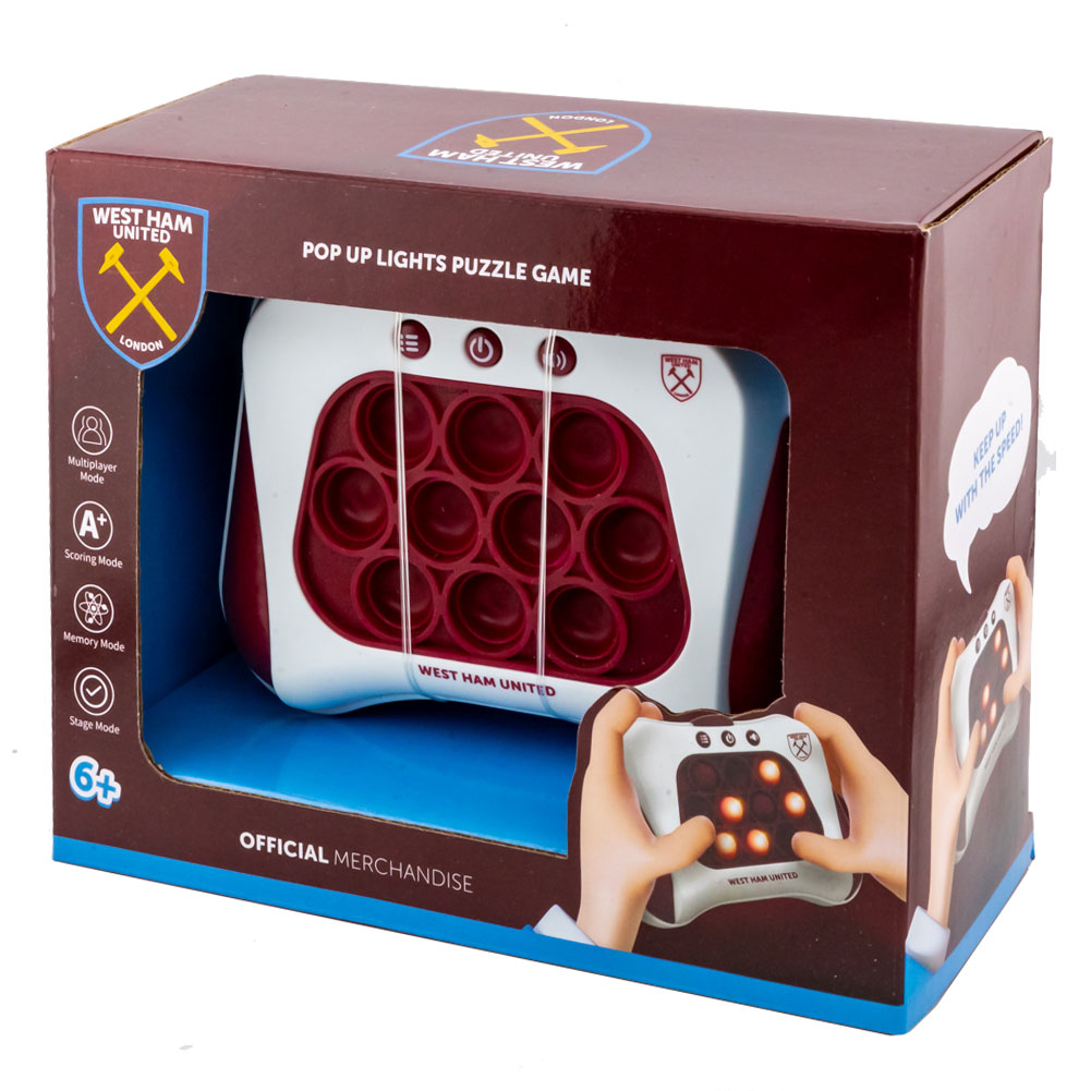 West Ham United FC Pop Puzzle Sensory Fidget Game - Image 3
