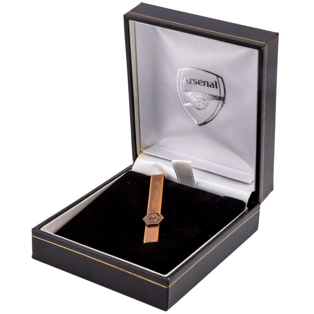 Arsenal FC Antique Gold Style Heritage Tie Slide