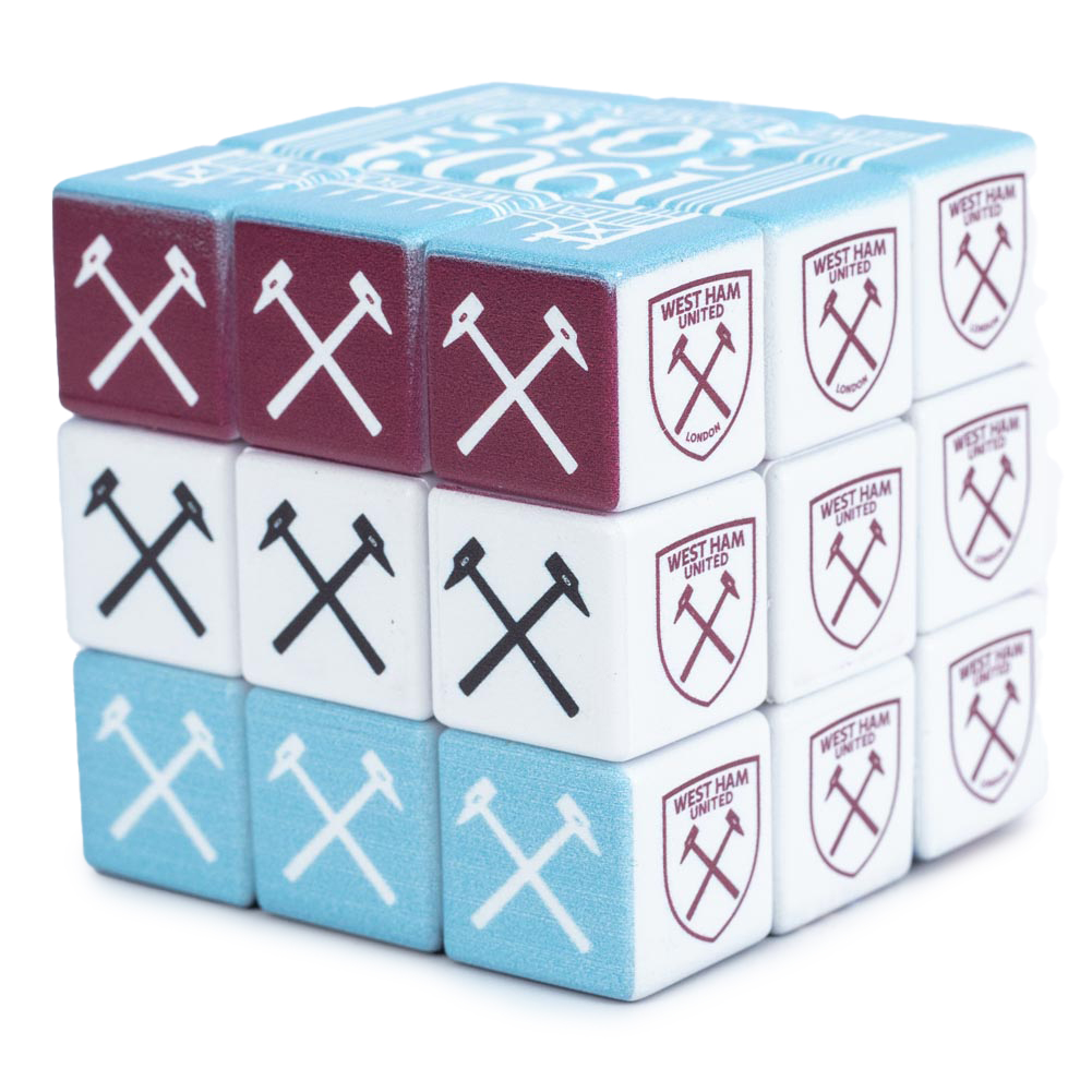 West Ham United FC Crest Rubik’s Cube - Image 2