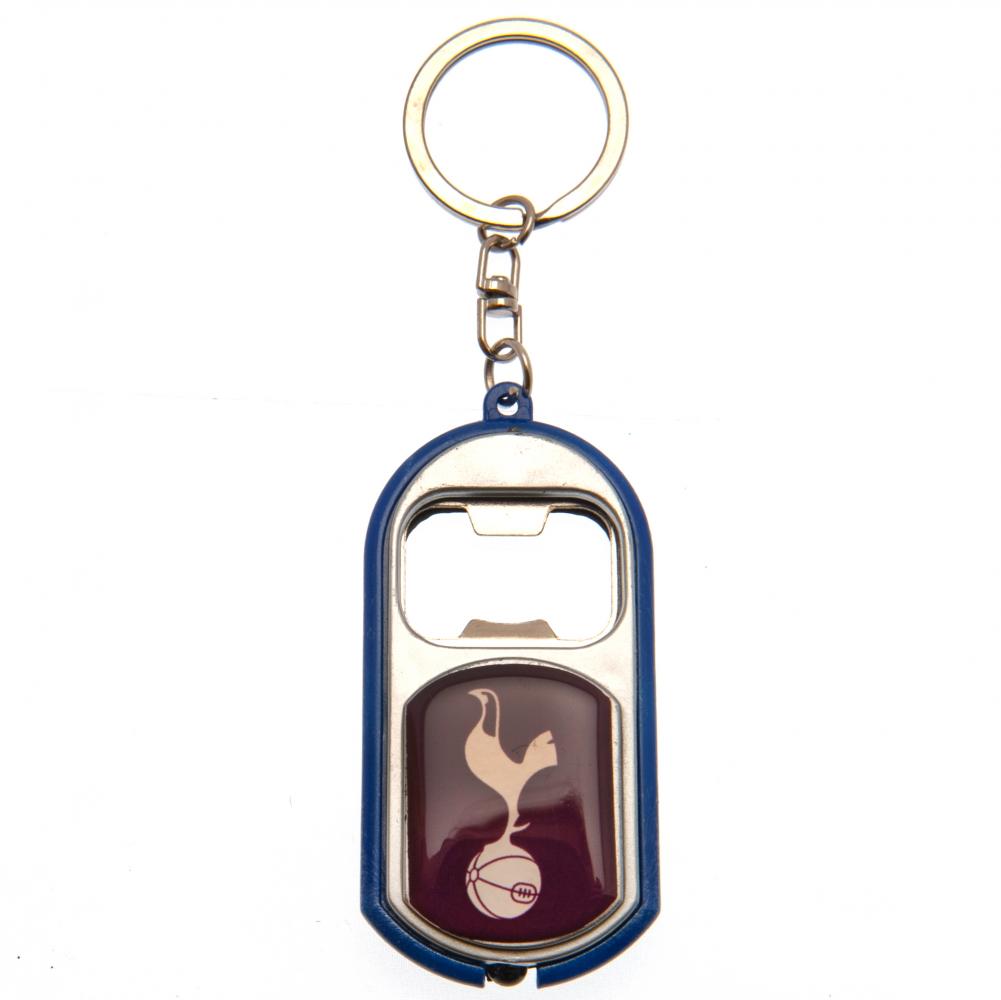 Tottenham Hotspur FC Crest Keyring Torch Bottle Opener