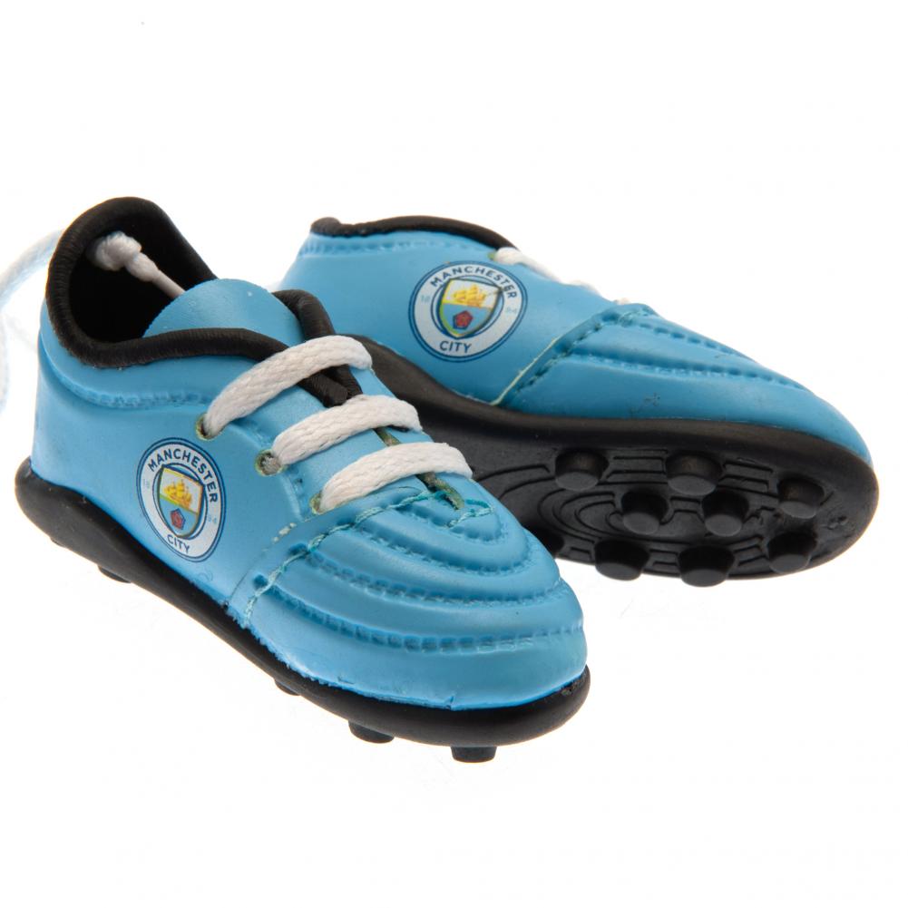 Manchester City FC Crest Mini Football Boots - Image 2