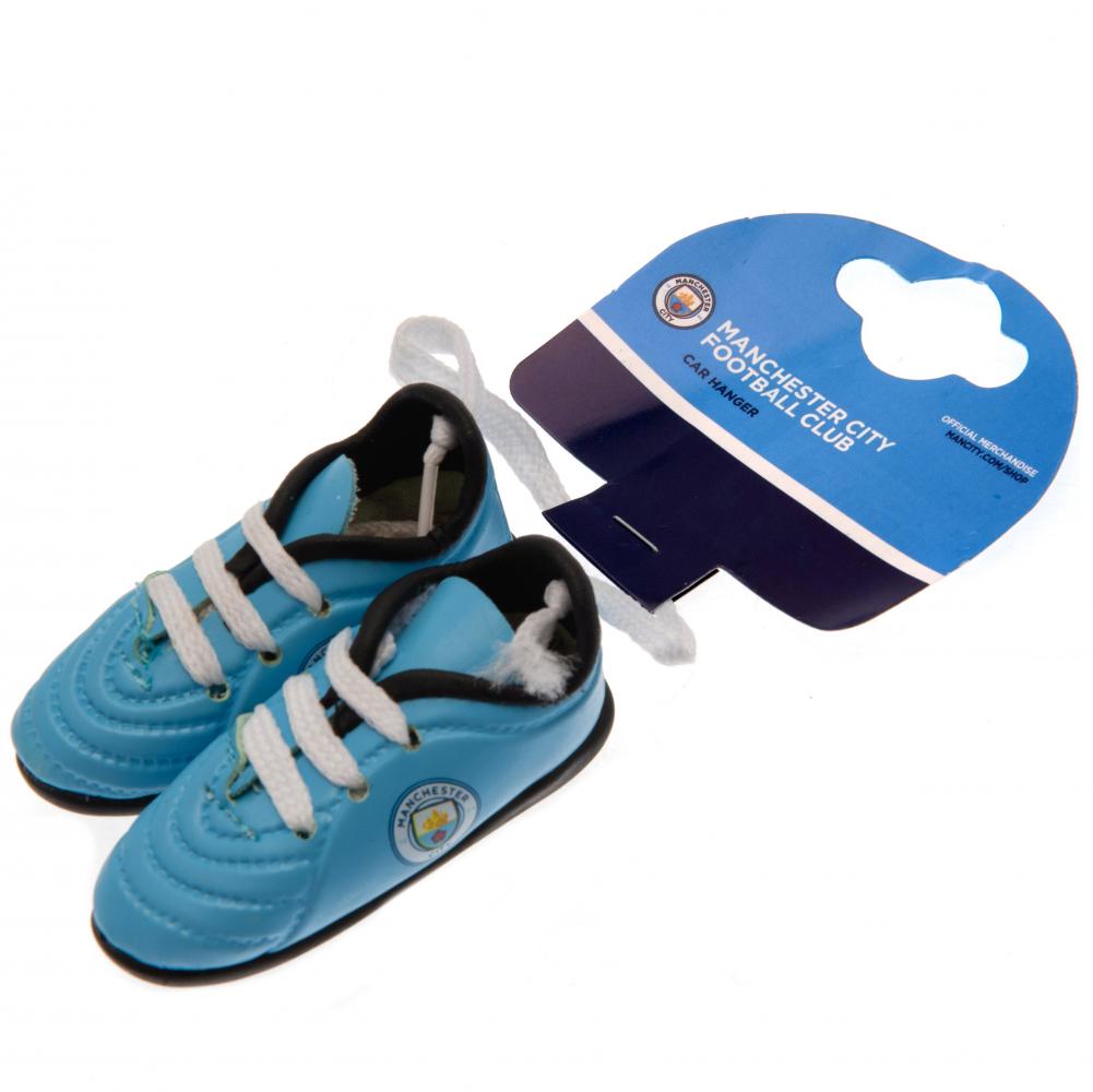 Manchester City FC Crest Mini Football Boots - Image 3