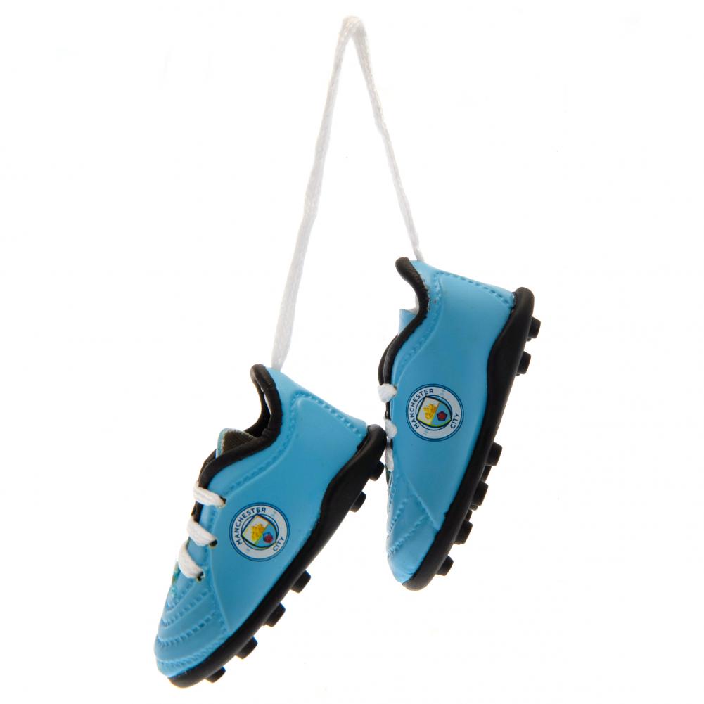 Manchester City FC Crest Mini Football Boots