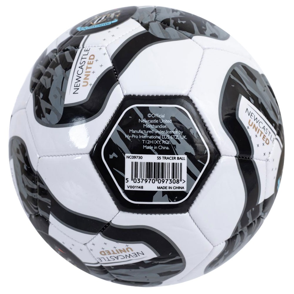 Newcastle United FC Size 5 - 32 Panel Tracer Design Football - Image 3