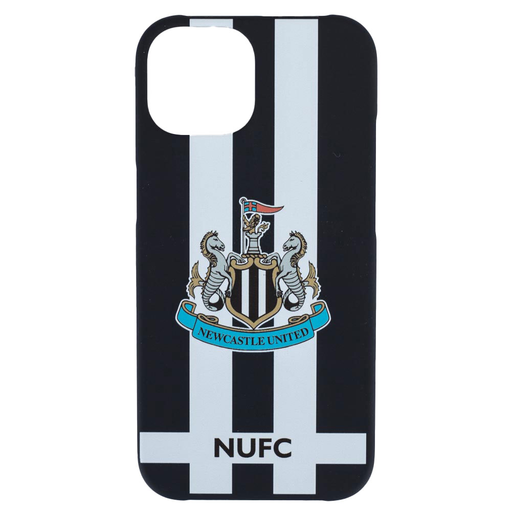Newcastle United FC iPhone 14 Striped Hard Case - Image 2