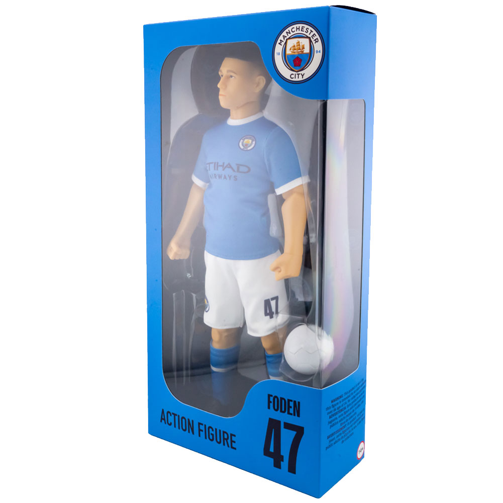 Manchester City FC 1:6 Scale Phil Foden Action Figure - Image 11