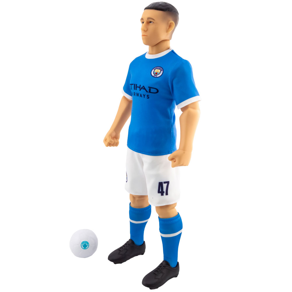 Manchester City FC 1:6 Scale Phil Foden Action Figure - Image 4