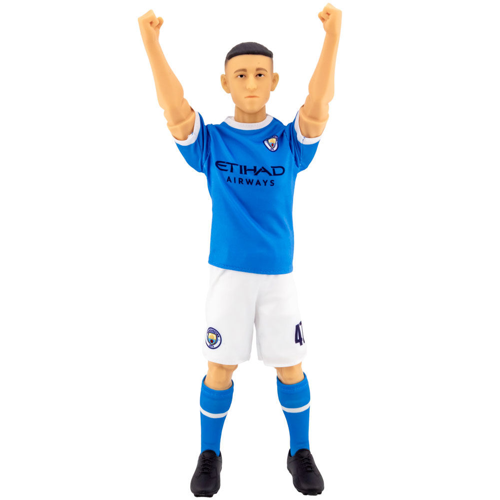 Manchester City FC 1:6 Scale Phil Foden Action Figure - Image 6
