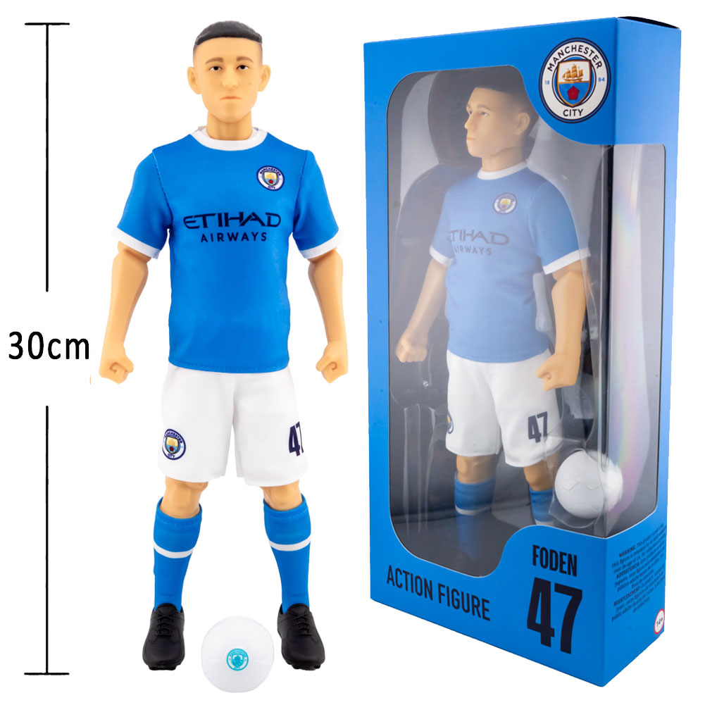 Manchester City FC 1:6 Scale Phil Foden Action Figure - Image 10