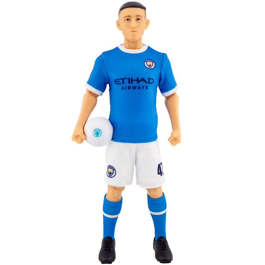 Manchester City FC 1:6 Scale Phil Foden Action Figure