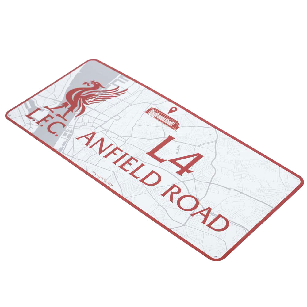 Liverpool FC Metal Route To Anfield Sign - Image 2
