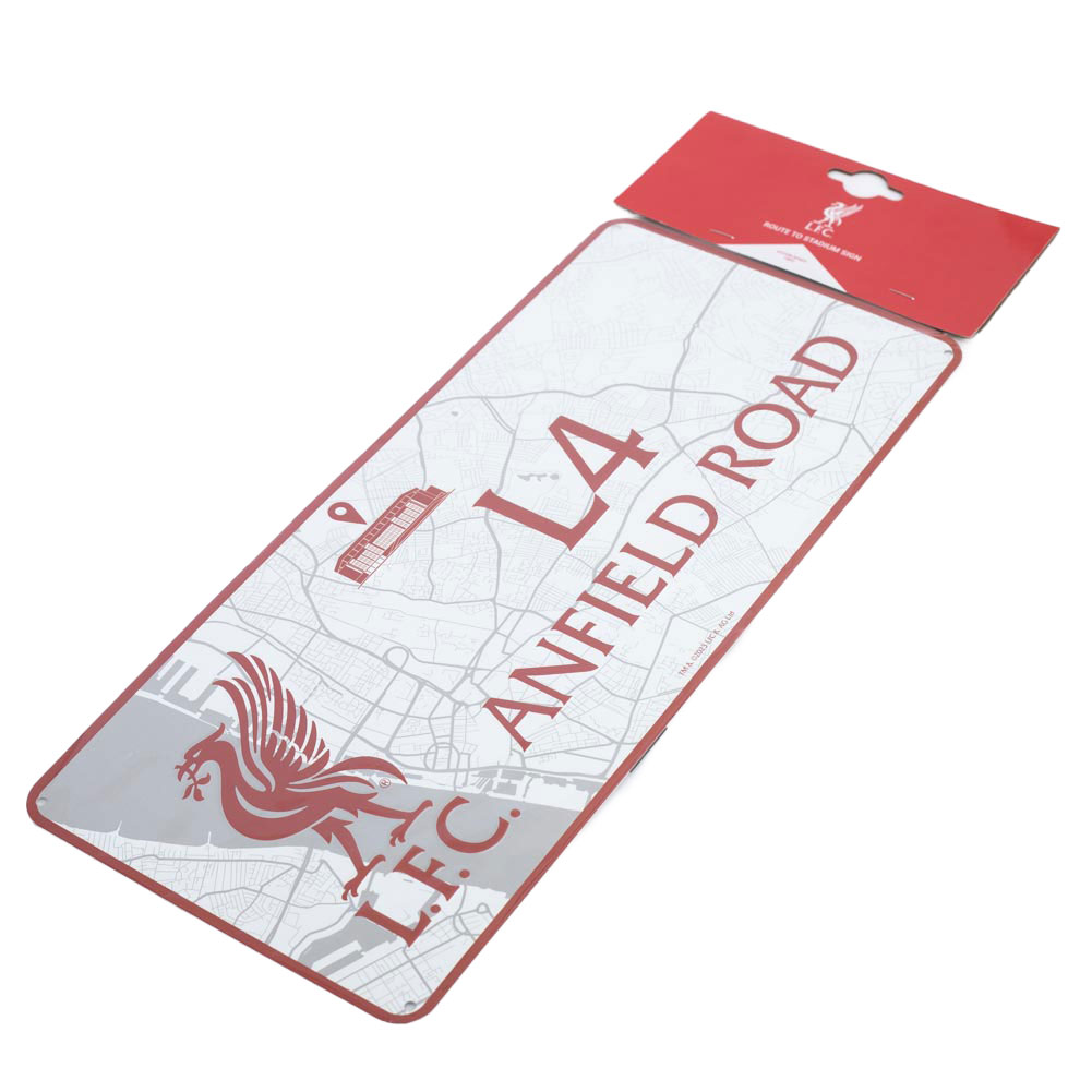 Liverpool FC Metal Route To Anfield Sign - Image 3