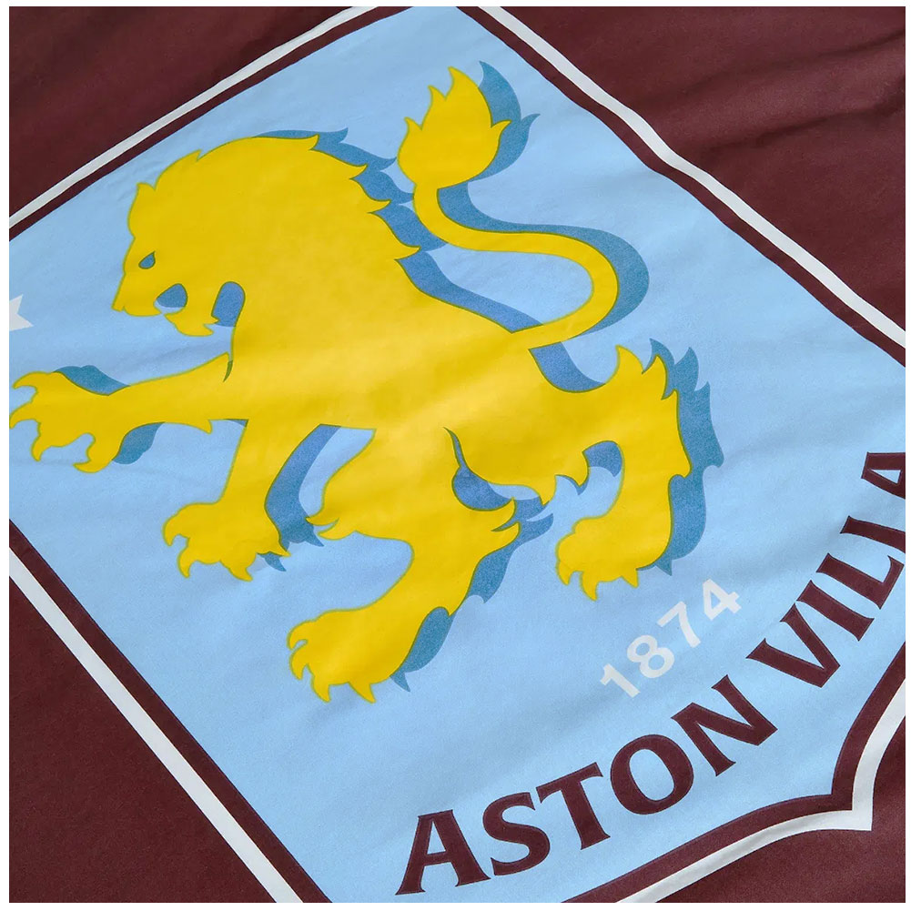 Aston Villa FC Crest Double Duvet Set - Image 2