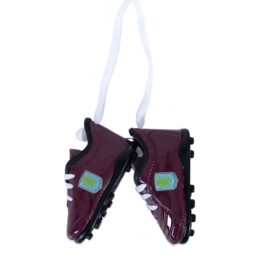 Aston Villa FC Crest Mini Football Boots