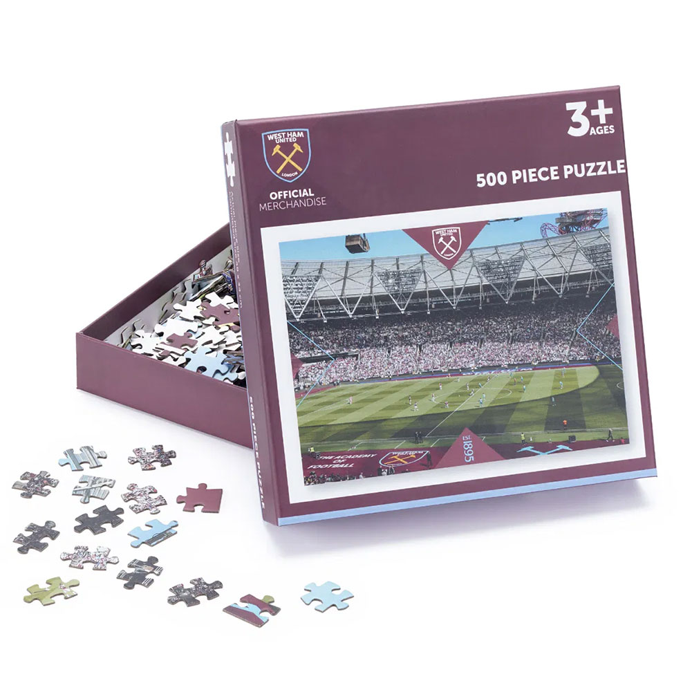 West Ham United FC 500 Piece London Stadium Jigsaw Puzzle