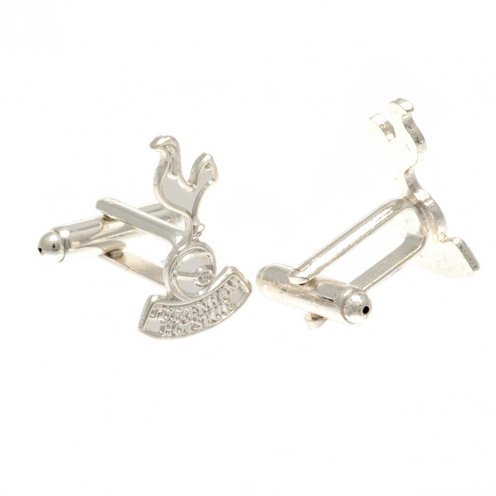 Tottenham Hotspur FC Silver Plated Crest Cufflinks