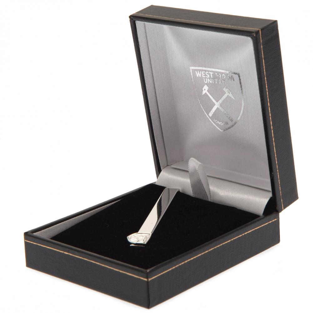 West Ham United FC Silver Plated Tie Slide - Image 3