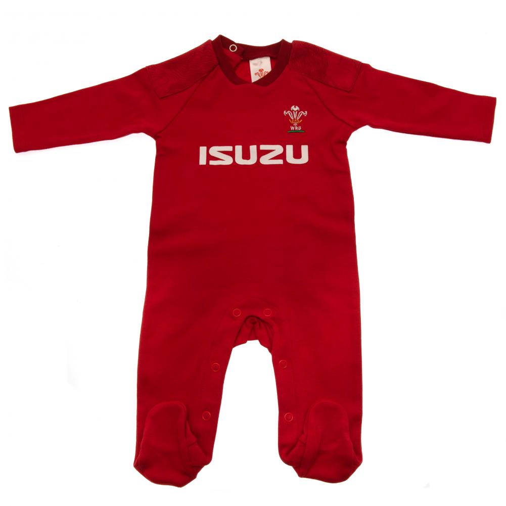 Wales RU 9/12 Months Long Sleeved Home Sleepsuit